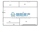 香港街 78平 南向两居 免税 中装