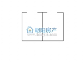 田家庵朝阳街道 141平 双铺打通毛坯商铺 低楼层