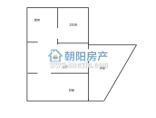 中央国际广场 86平 南向两居采光好 学区房 交通便利