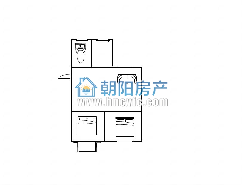 香港街 89平 南向两室中装 满两年 交通便利_10