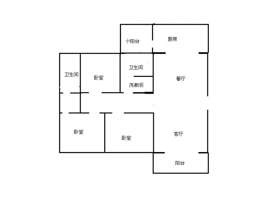 泉山湖 117平 南北通透三室二厅 洋房毛坯 交通便利_10