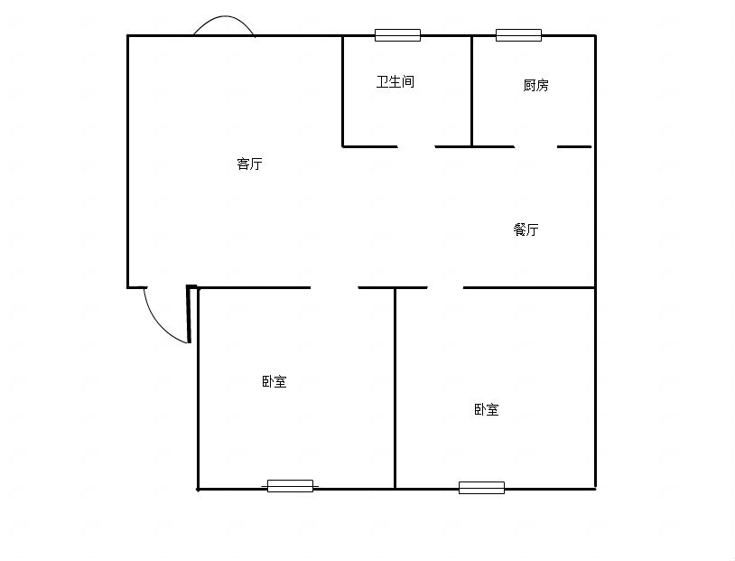 新体育场附近  洞二小西校区  学区房  颐园北村精装修拎包即住_8
