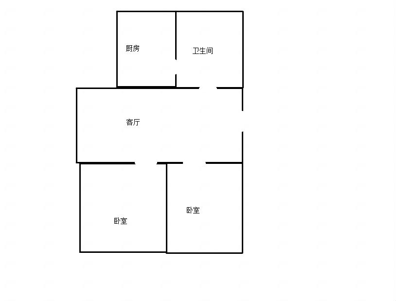 柏郢小区 84平 朝南两室中装 满五唯一_8
