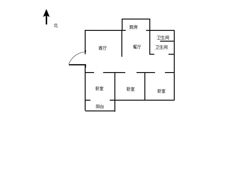洞泉商业中心钟山西村3室2厅中装学区房急售_13