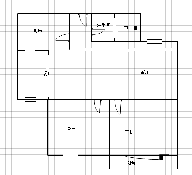 中央国际购物广场两室毛坯学区吉房急售_14