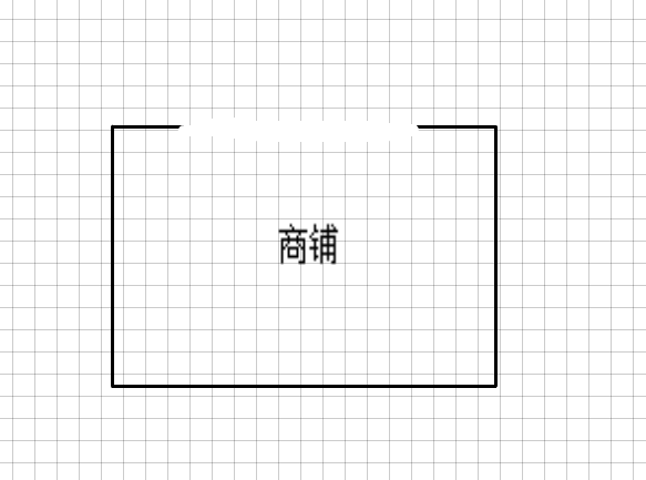 龙湖路地下商业街 45平 单铺中装 单价24444元/平_2