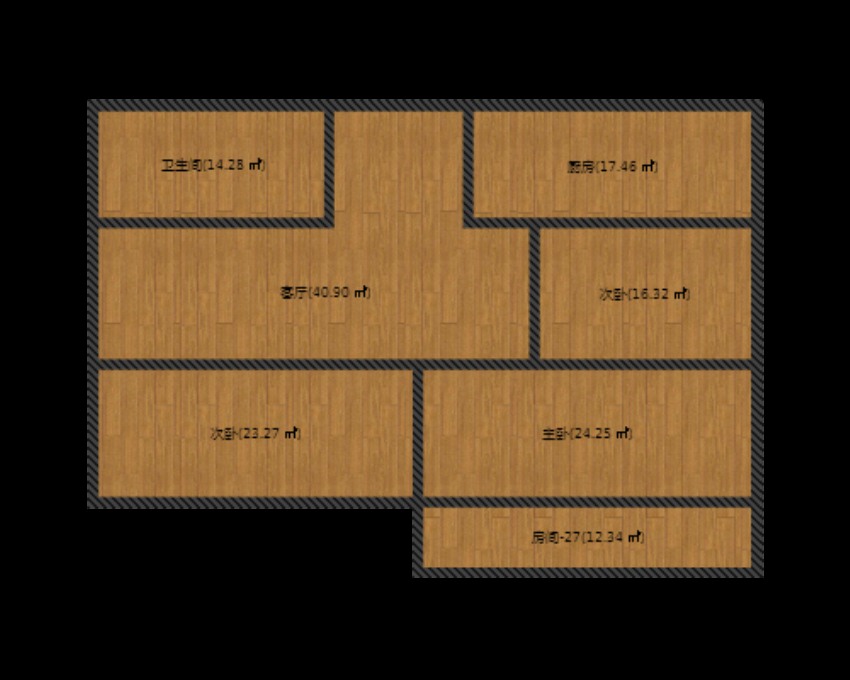 柏园新村 72平 南向三室一厅 交通便利 中装_2