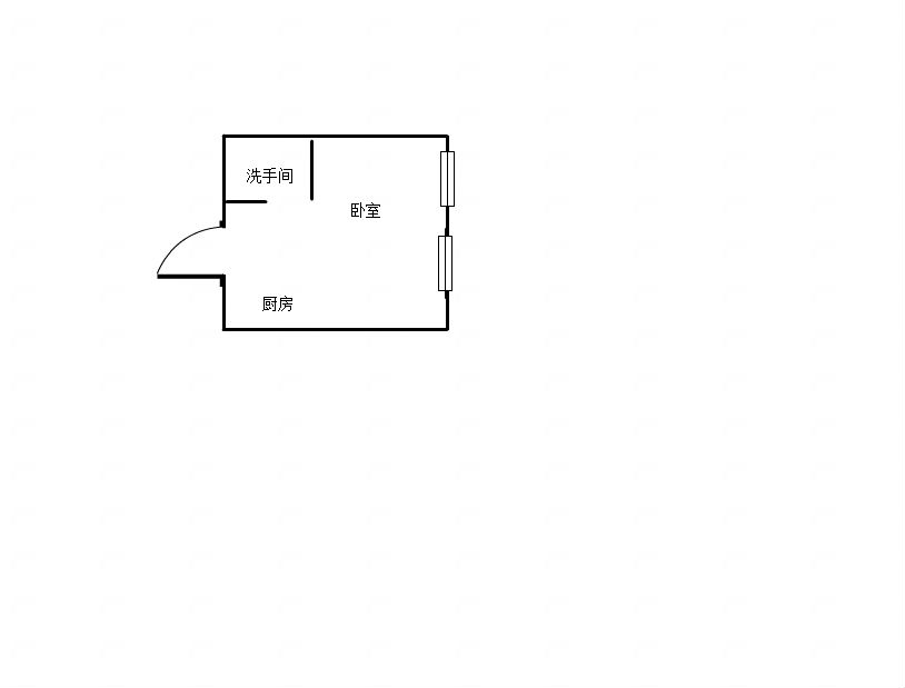 上品领域饕街 48平 一室一厅 毛坯 单价4700元/平_7