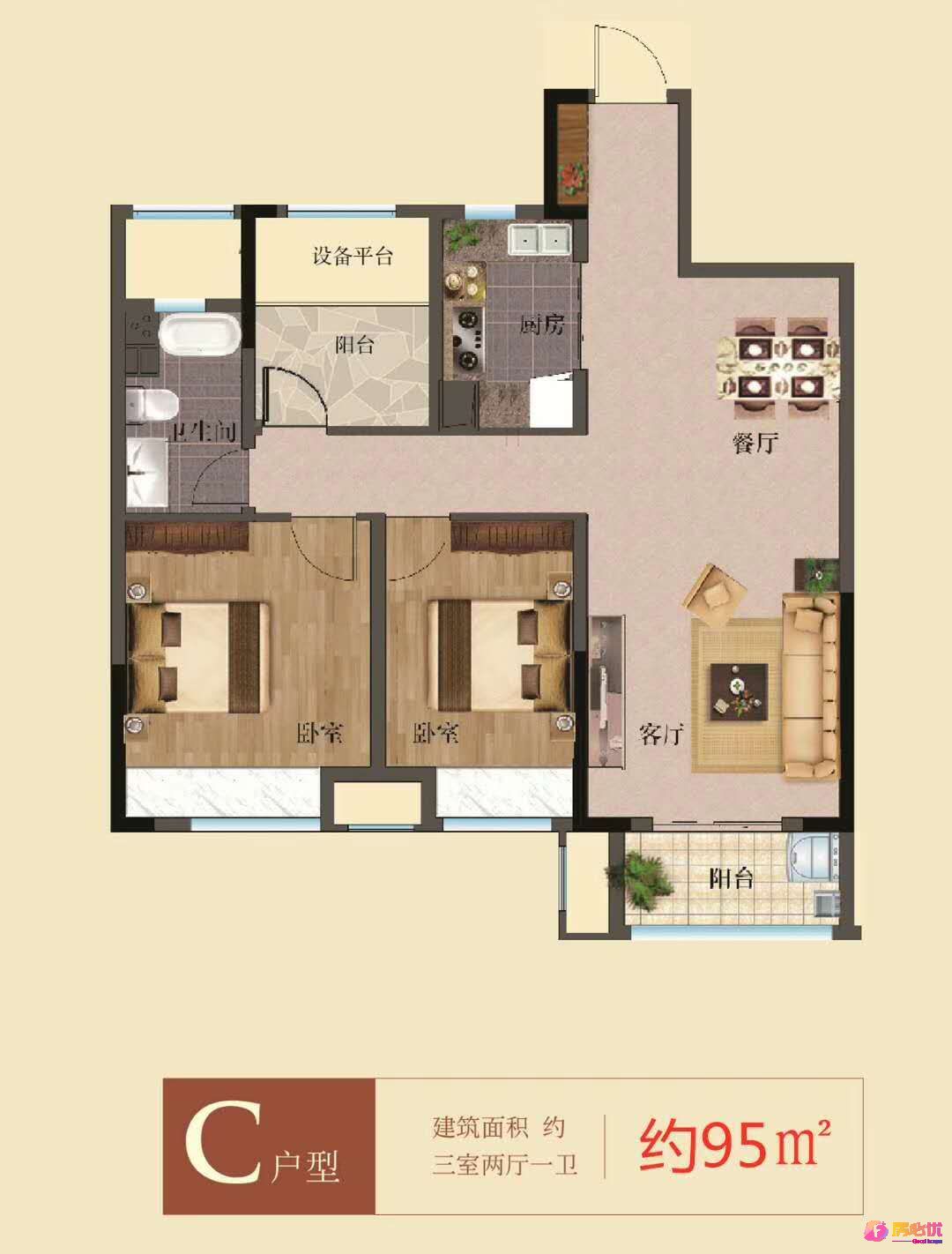 田家庵區公園街道淮河新城五期_4