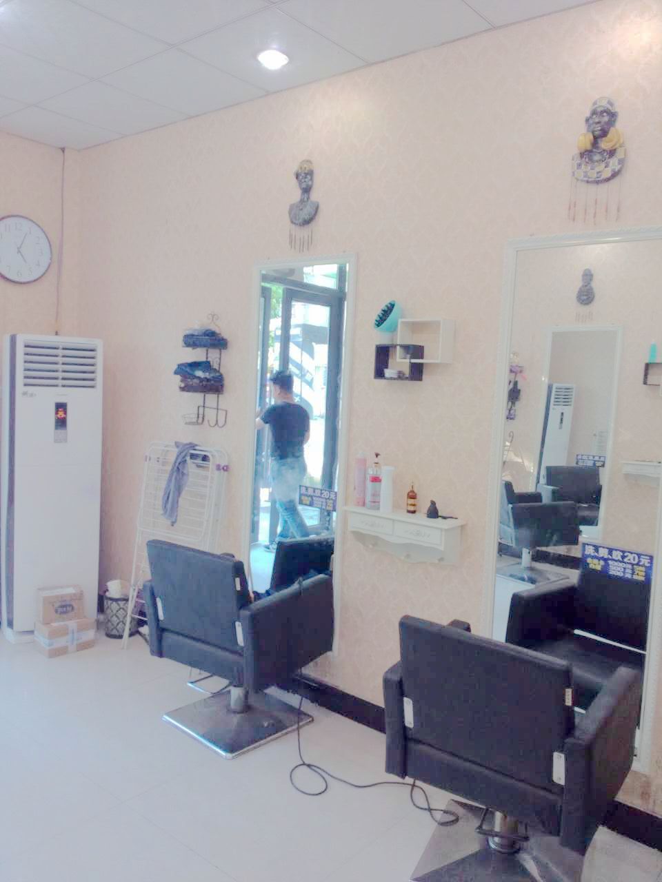 淮河新城四期西门口十年理发店出售_4