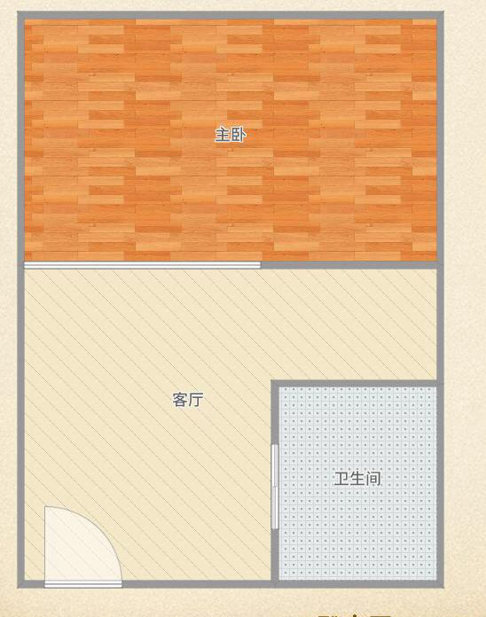 上品印象1室1厅精装公寓对外出售_6