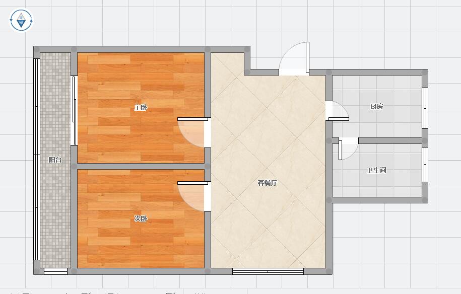 锦湖小区精装2居 80.56平米 低价出售_12