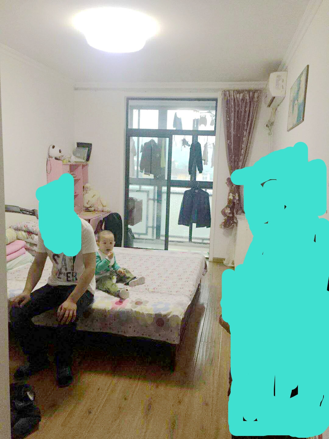 金岭新村，6跃7精装修，前后4个平台，看房方便_4