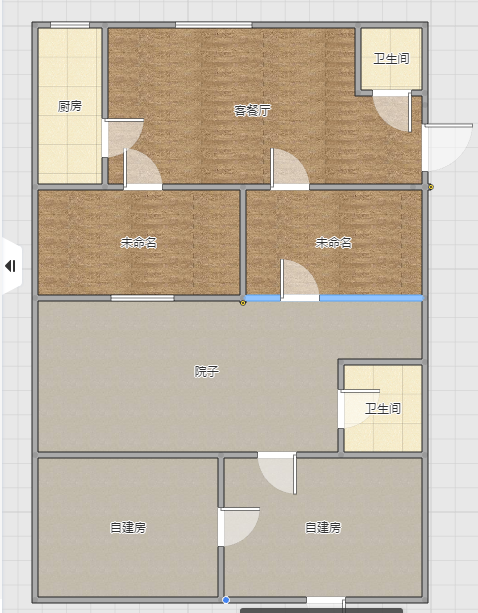 洞泉小区简单装修，2室1厅，舜耕校区房，一楼带院子_9