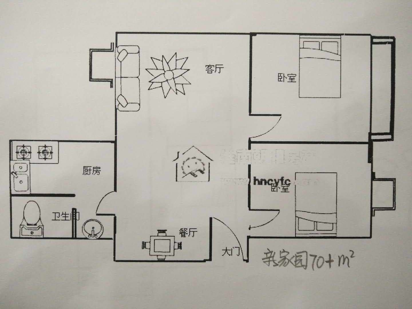 望北四层毛坯房出售_8