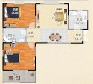 熙城熙园 91平 精装两室 交通便利 单价4934元_9