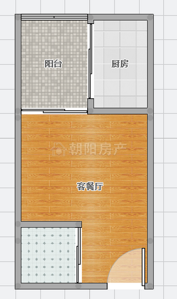 海沃公寓 全新精装修一室一厅 临近火车站出行方便,急售_9
