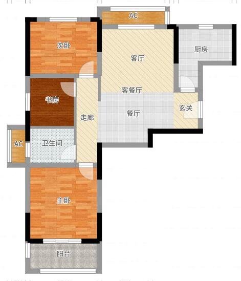 铂蓝美地精装婚房出售_10