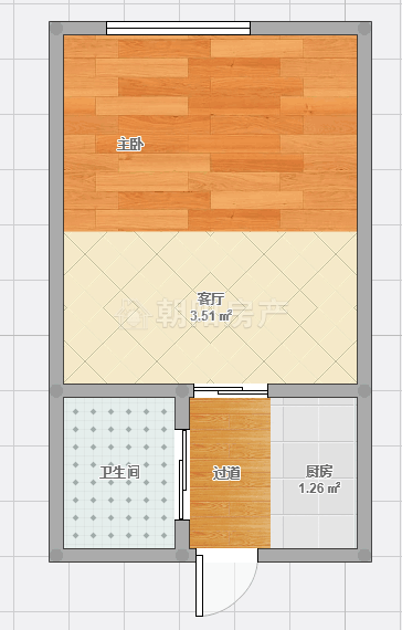 尚城公寓位于国庆西路北精装小公寓_9
