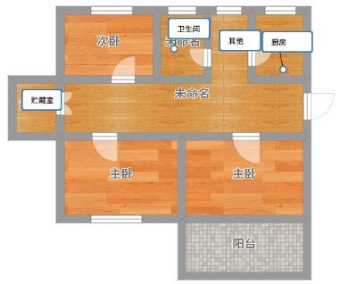 电建二公司新区 71平 南向两室精装 交通便利随时看房_10