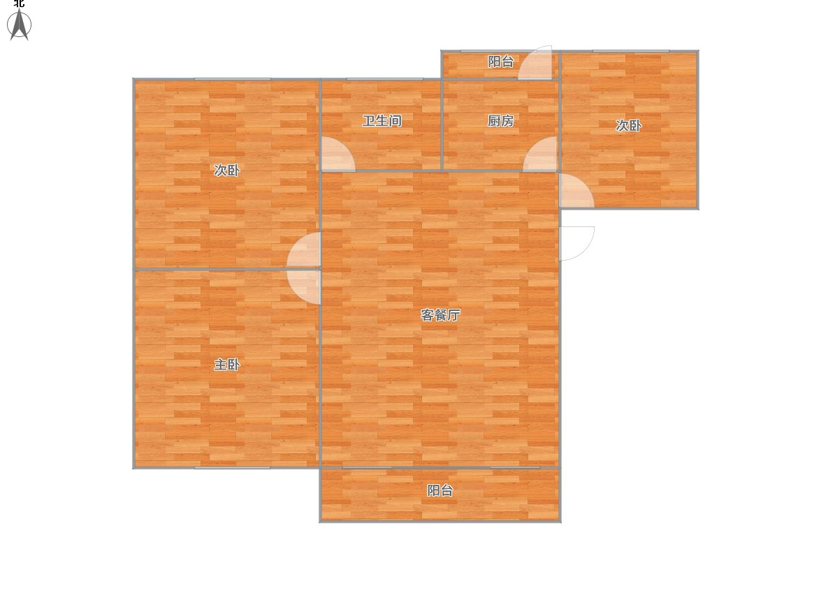 惠利商住楼3室1厅简装 急售_13