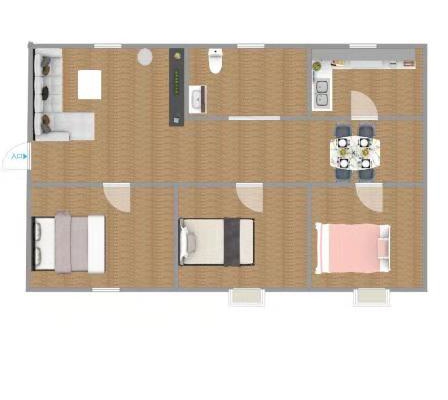 毕家岗新建村B区 99平 朝南精装三室 满五唯一 1608元/平_10