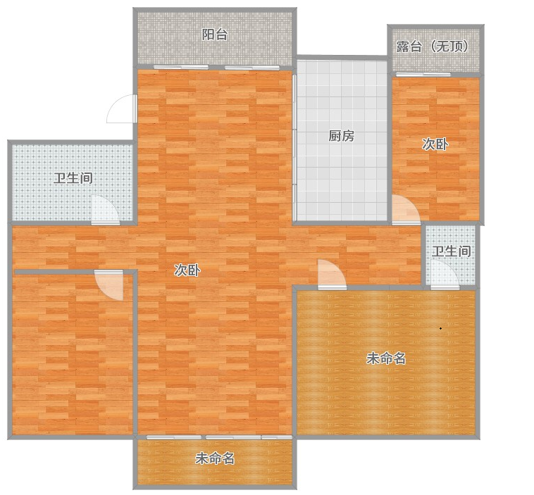 公园里三室两厅吉房出售_11