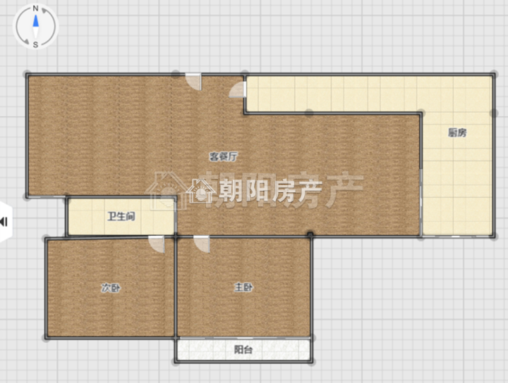 绿茵里精装两室一楼南北通透双校区随时看房_15