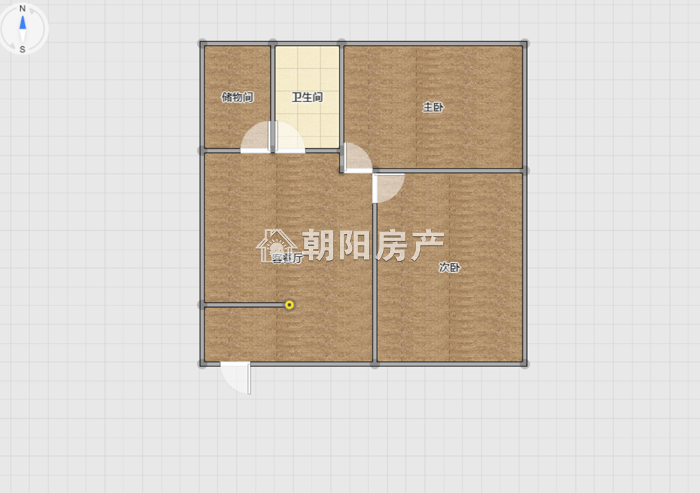 新天地 76平 精装两室 免税满两年 交通便利 学区房