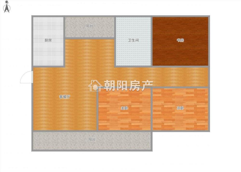 领城 116平 南向精装三居 满两年 学区房