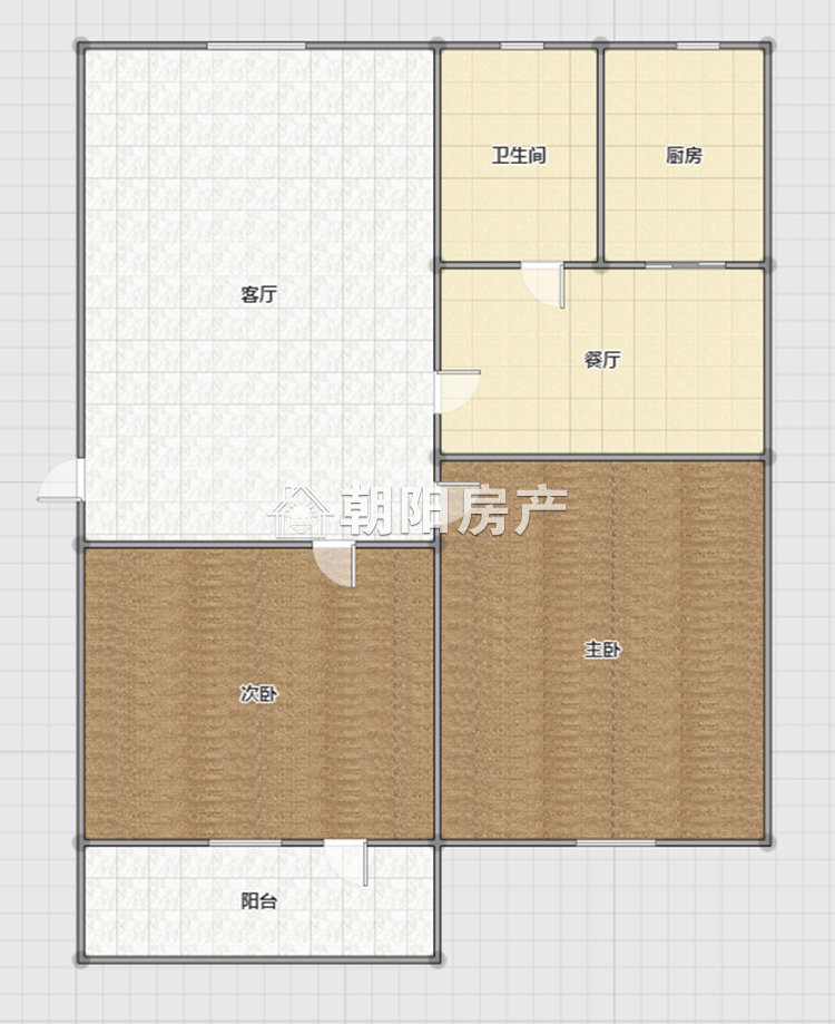 东苑东村 84平 南向两室两厅 免税满两年 交通便利随时看房