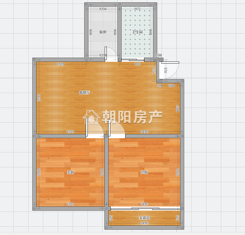 煤气公司光明楼 80平 南向两室 满两年 免税 交通便利