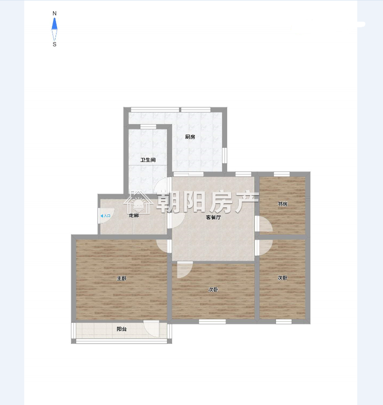 商检楼 83平 南向四室一卫 交通便利 配套齐全