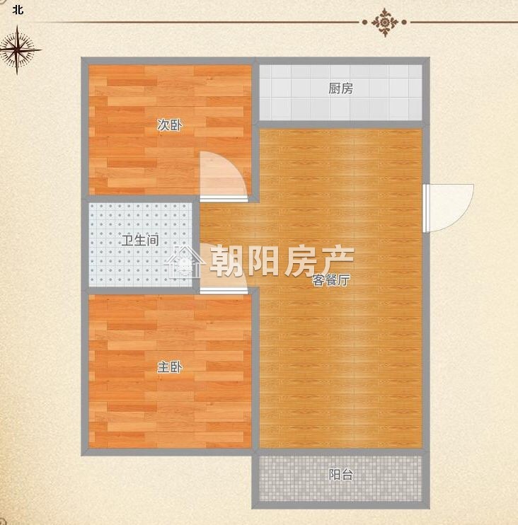 南苑二期 86平 朝南精装两居 2000元/平 学区房随时看房