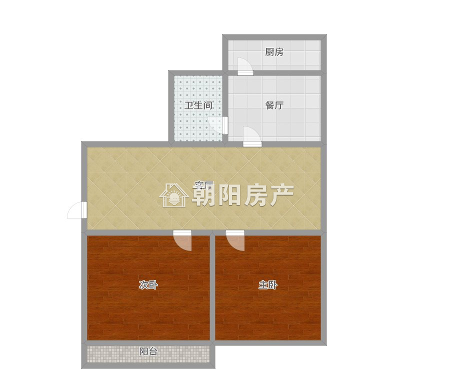 民政巷 76平 南向两室采光好 1947元/平 学区房免税