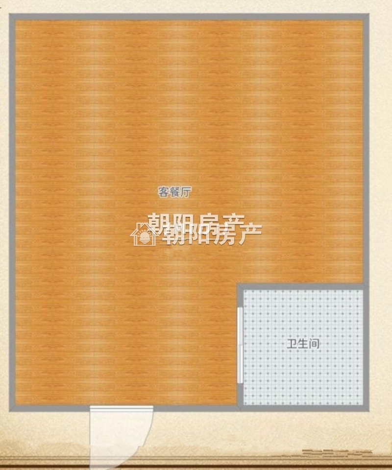 瑞鑫大厦 43平 精装一室一厅 采光好 交通便利 随时看房
