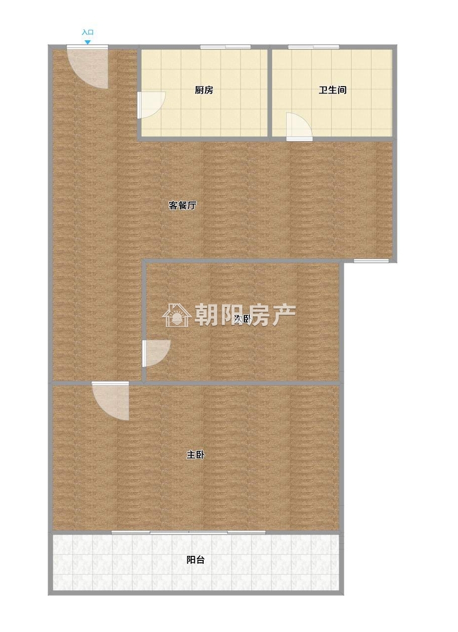 惠利学府春天 78平 南向两居精装 学区房 交通便利