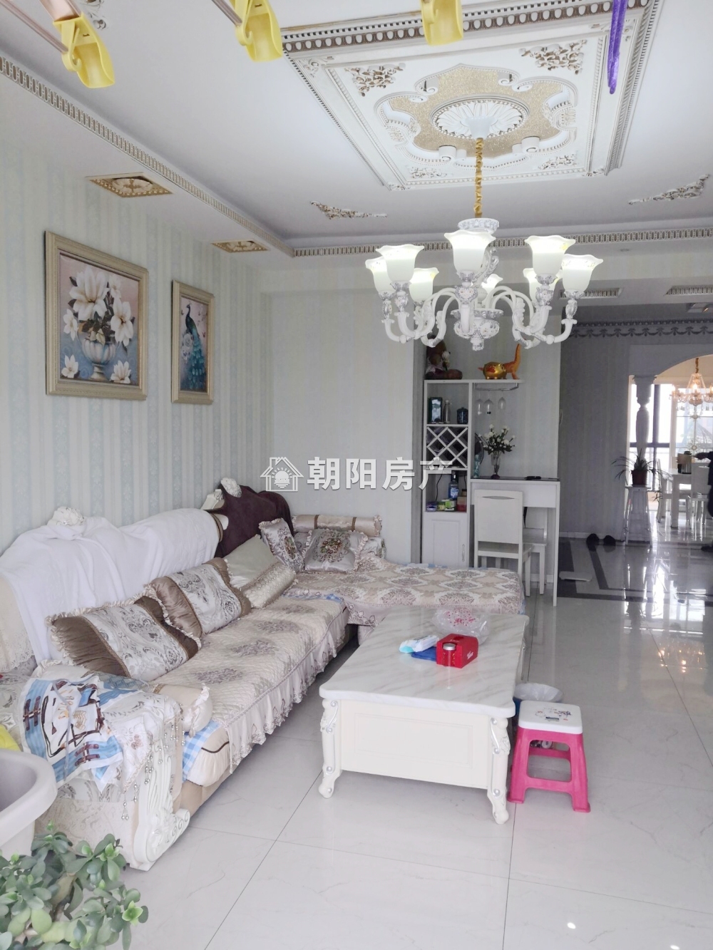 春晓名城2室2厅矿一中东校区精装修采光好