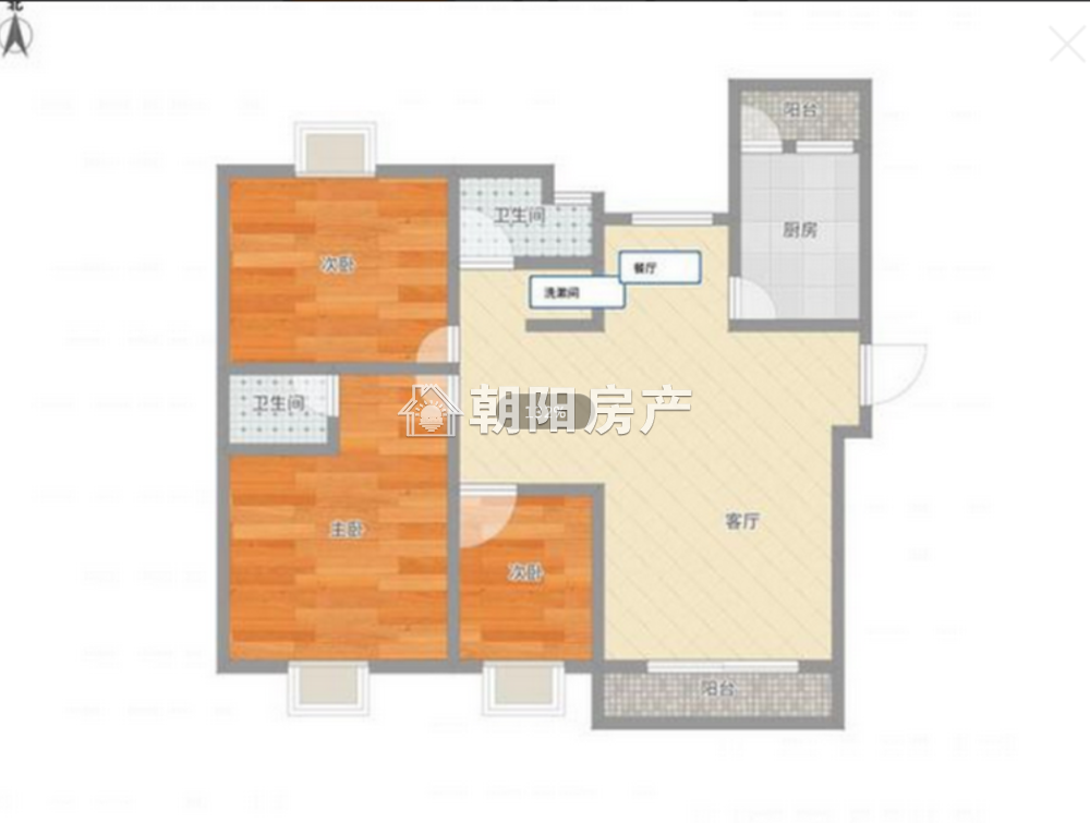 金地国际城A区 132平 南向三室 精装 学区房 交通便利