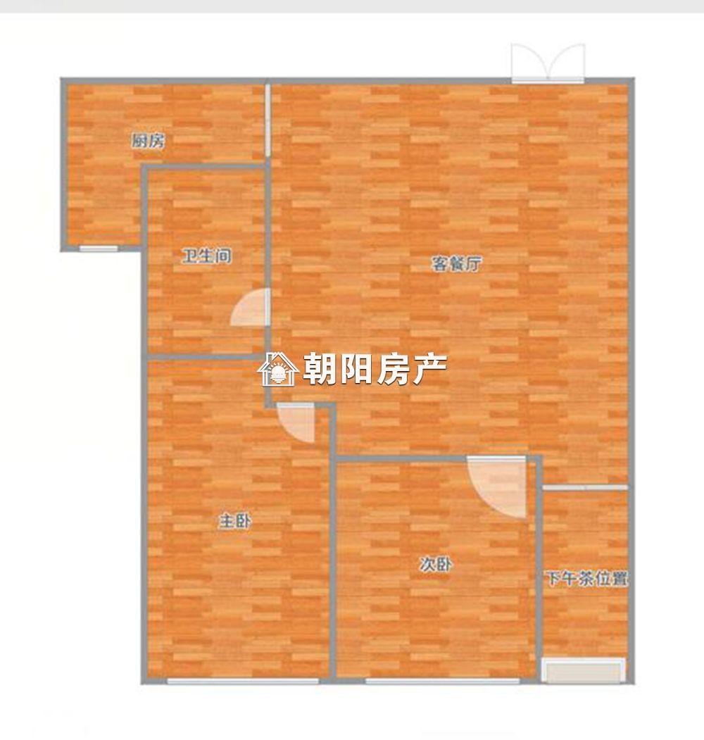 易居东方城 85平 南向两居 毛坯 交通便利配套全