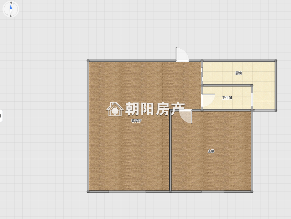 龙泉御景 69平 朝南两居 高楼层采光好 交通便利