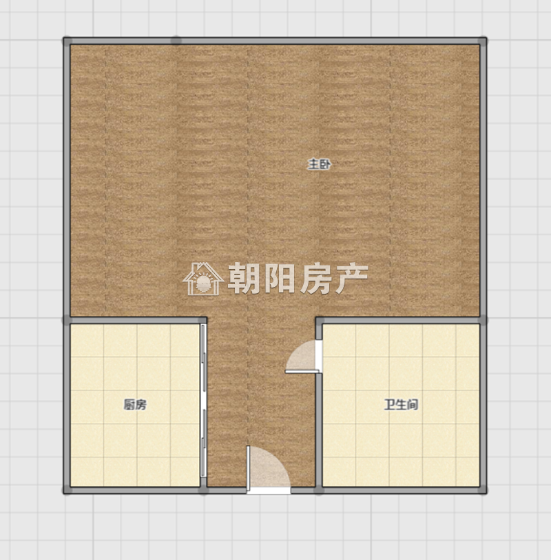 惠利中都铭座 31平 精装一室一阳台 采光好配套齐全