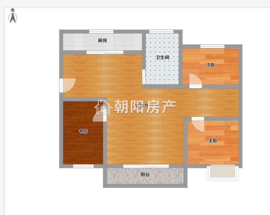 馨雅苑 113平 南向三室两厅 精装 满两年 交通便利
