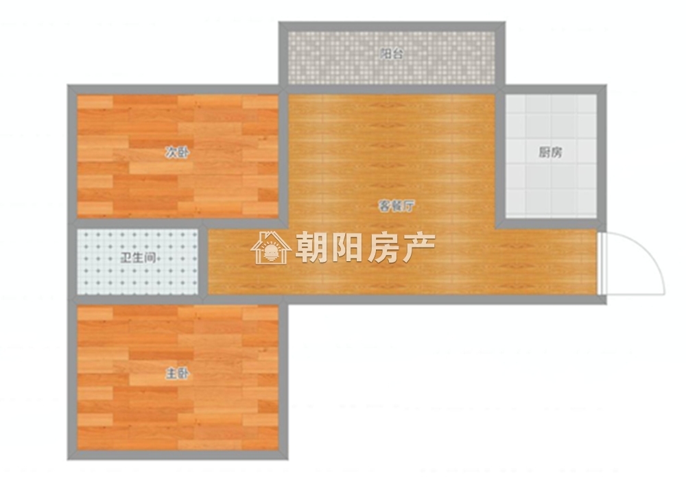 东方名珠 86平 精装南向两居 学区房 满两年 采光好