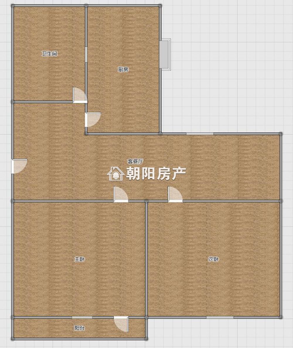 东苑新村 90平 朝南两居 学区房 简装 交通便利 随时看房