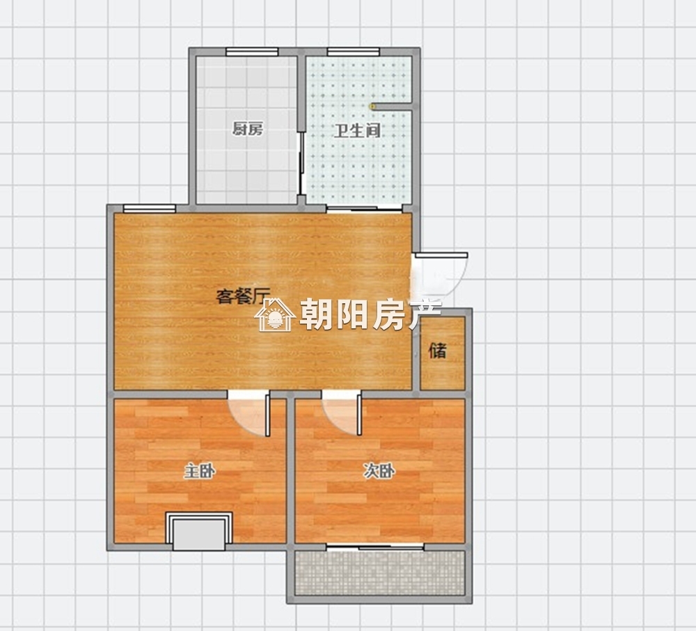 前锋新村 81平 南向两居 免税随时看房 2444元/平