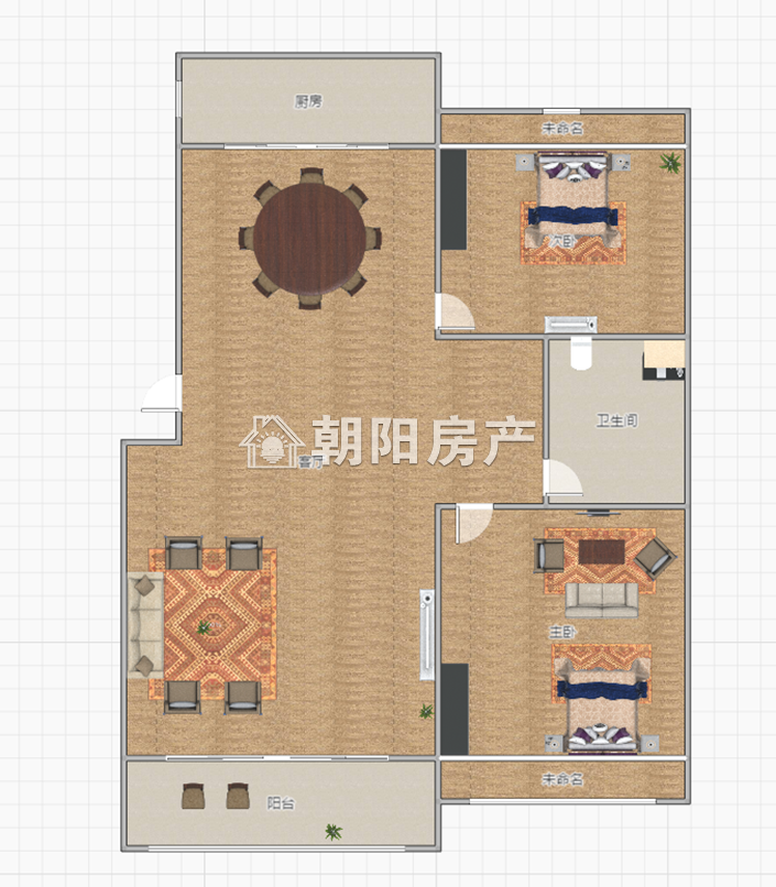 银鹭万树城 85平 精装朝南两居 交通便利 学区房