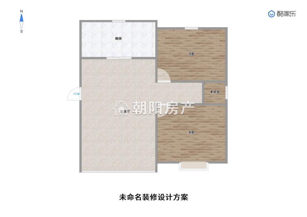 润地佳苑 87平 南向两居 学区房 交通便利