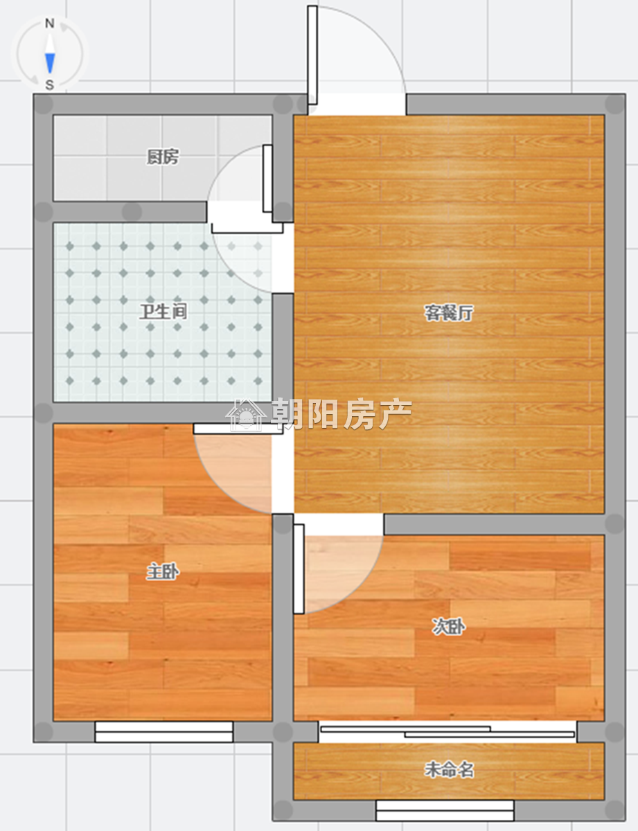 金地国际城二期阳光里2室1厅1卫带车位精装有学区出售