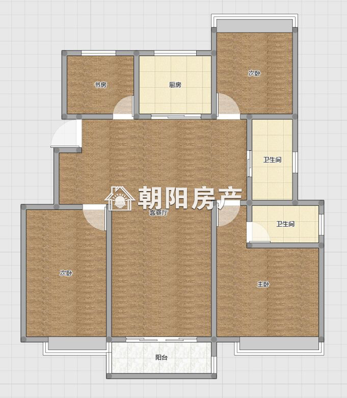 东昌庭院4室2厅毛坯诚心出售 环境好;配套齐全;
